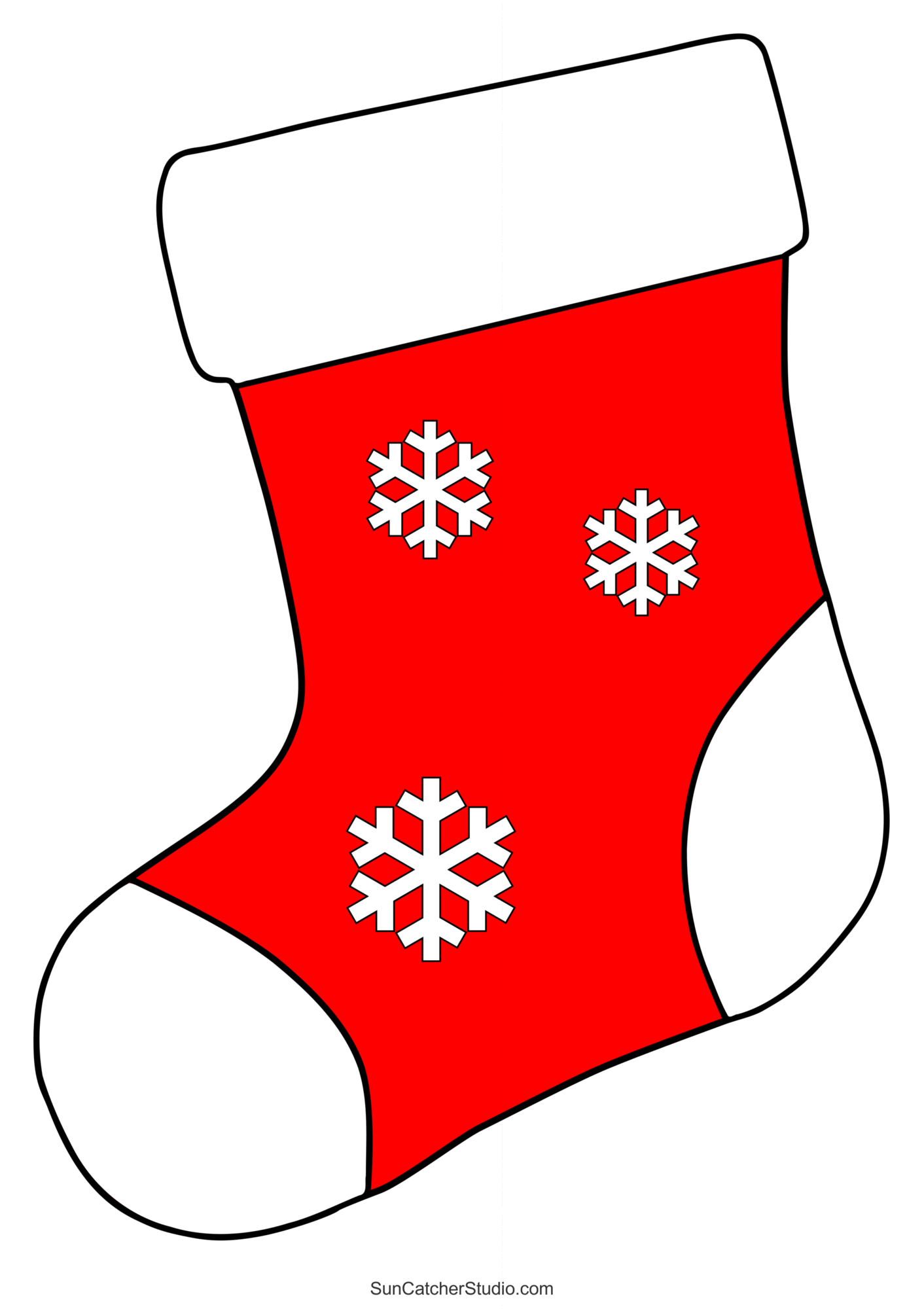 Christmas Stocking Patterns Printable Stencils amp Templates 