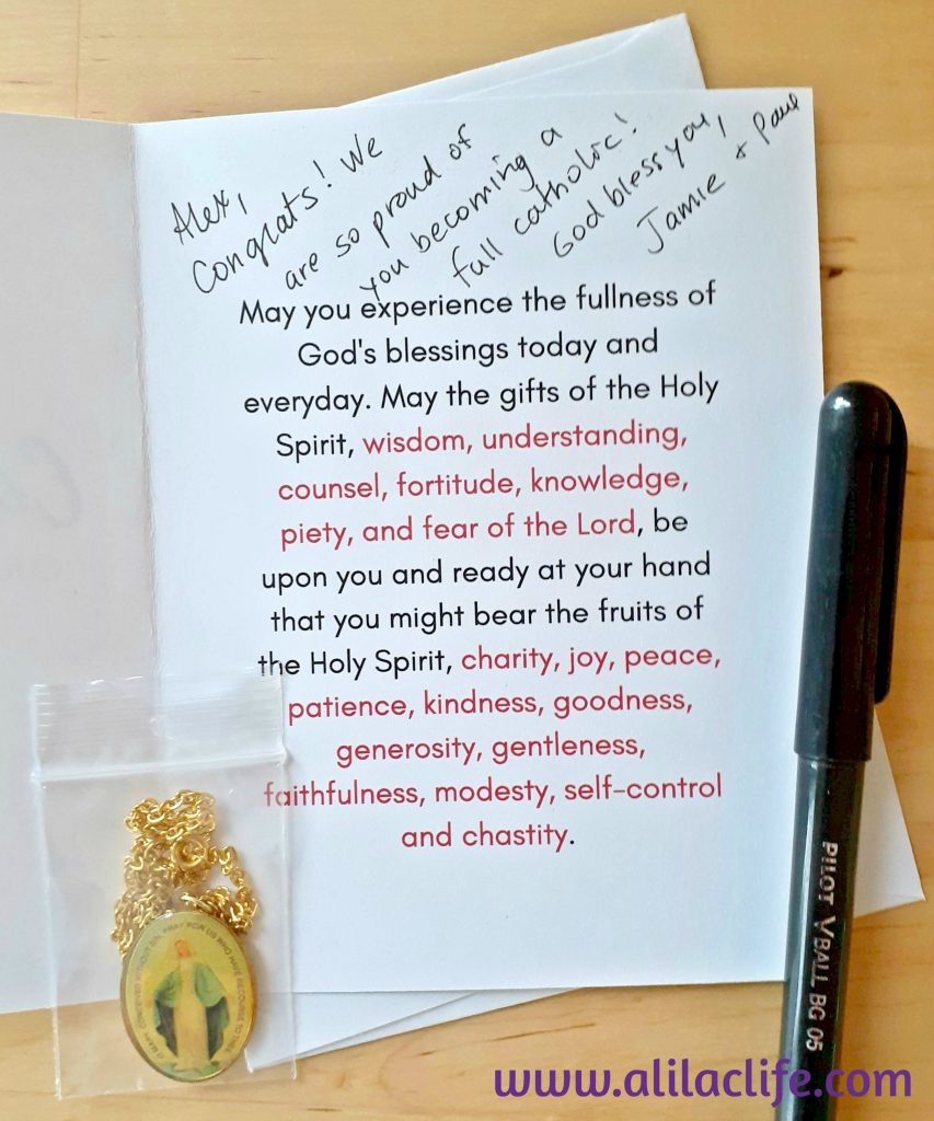 Printable Confirmation Cards Free