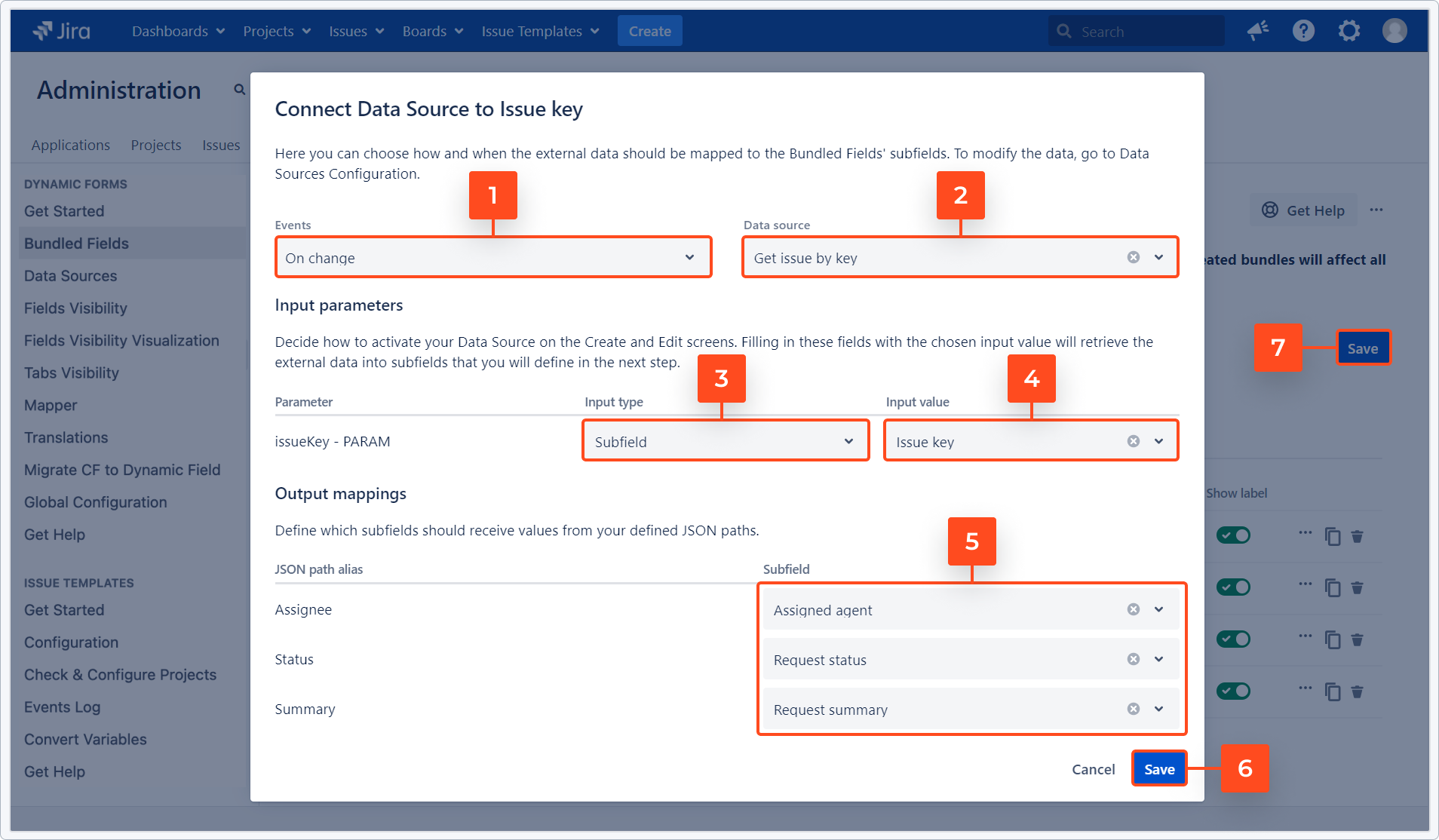 connecting a data source dynamic forms for jira