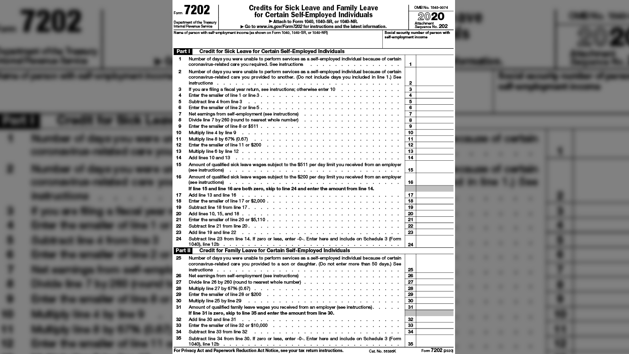 Form 7202 Instructions