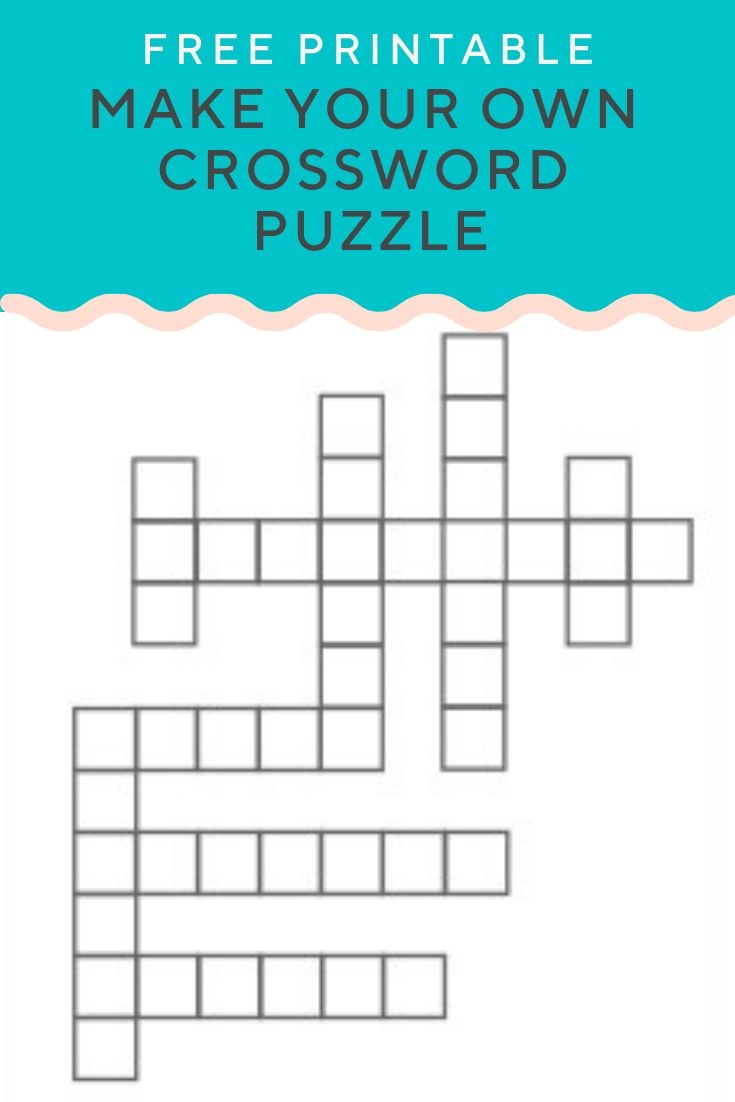 Free Printable Crossword Puzzle Builder