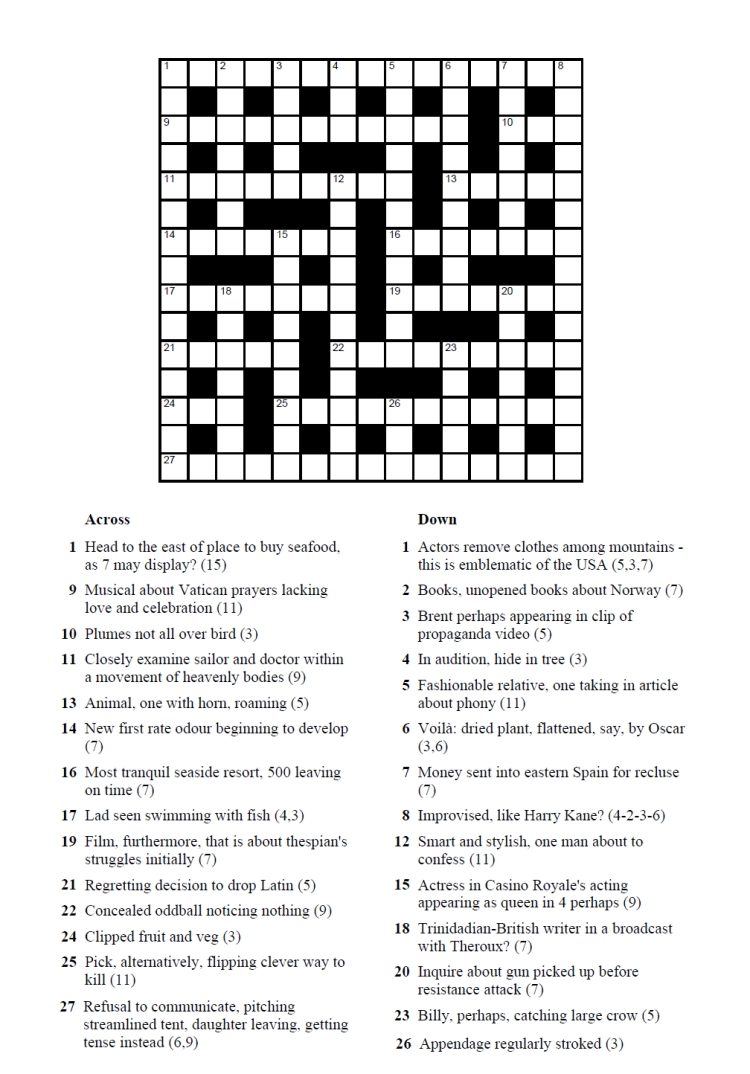 Jumbo Word Puzzle For 7/17 Printable