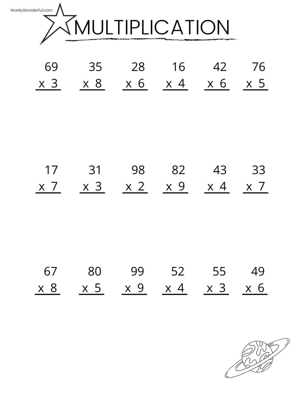 DadsWorksheets Free Printable Math Worksheets Worksheets 