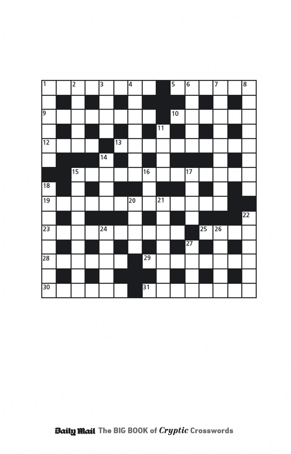 Printable Daily Mail Crossword Puzzles