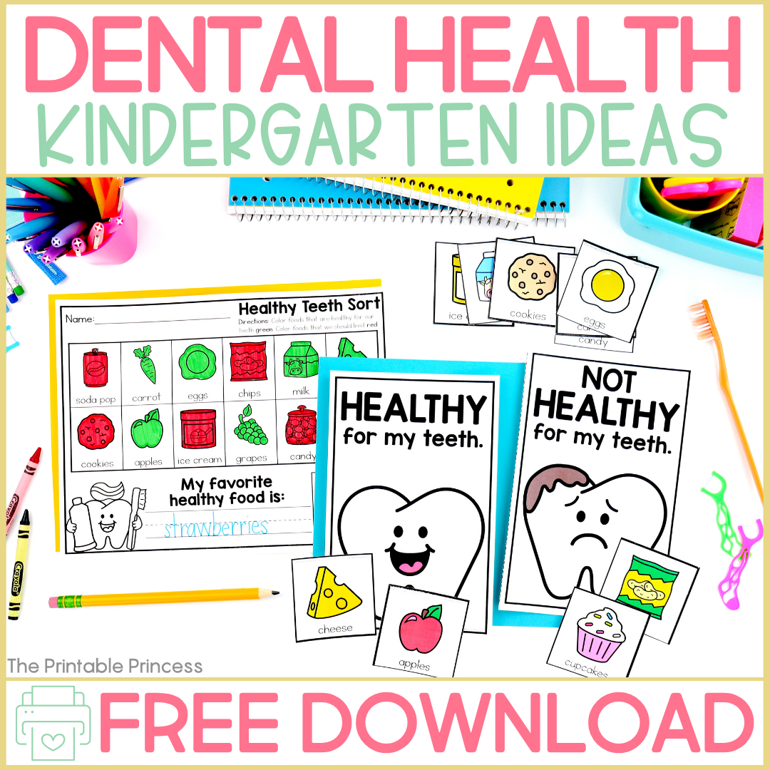 Free Preschool Dental Health Printables