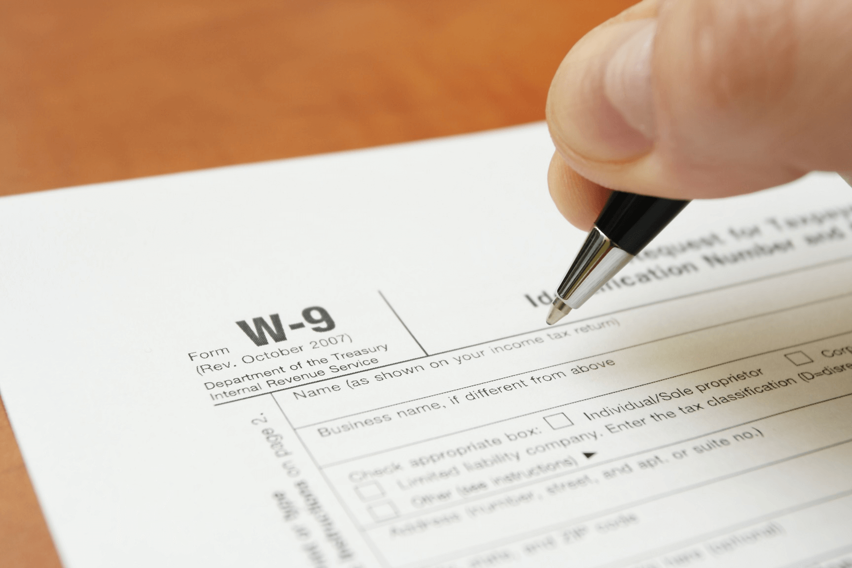 W-9 Form For Canadian Residents