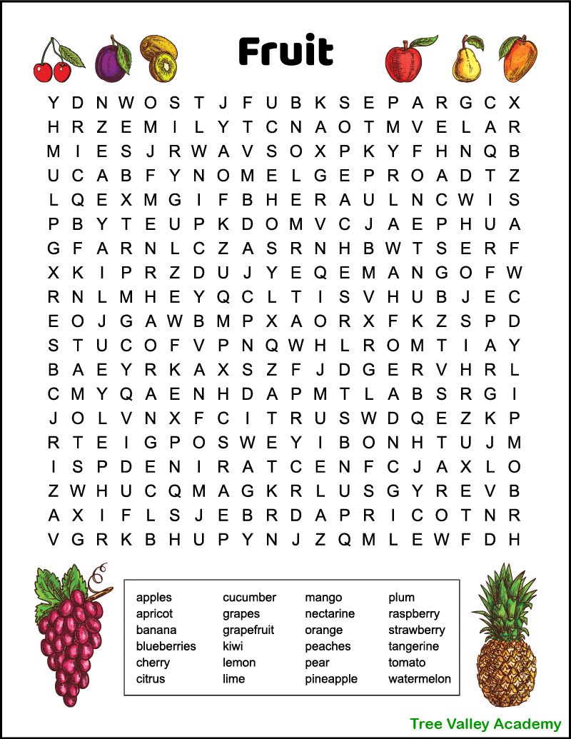 Cross Word Search Puzzles Free Printable