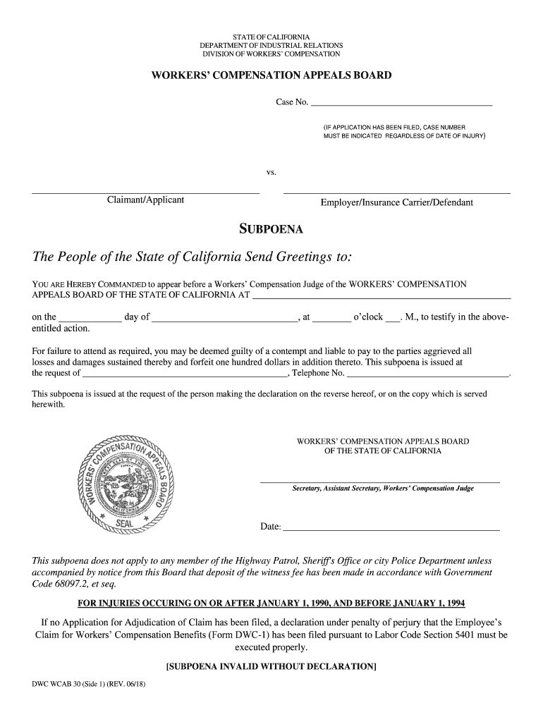 Ca Dir Forms