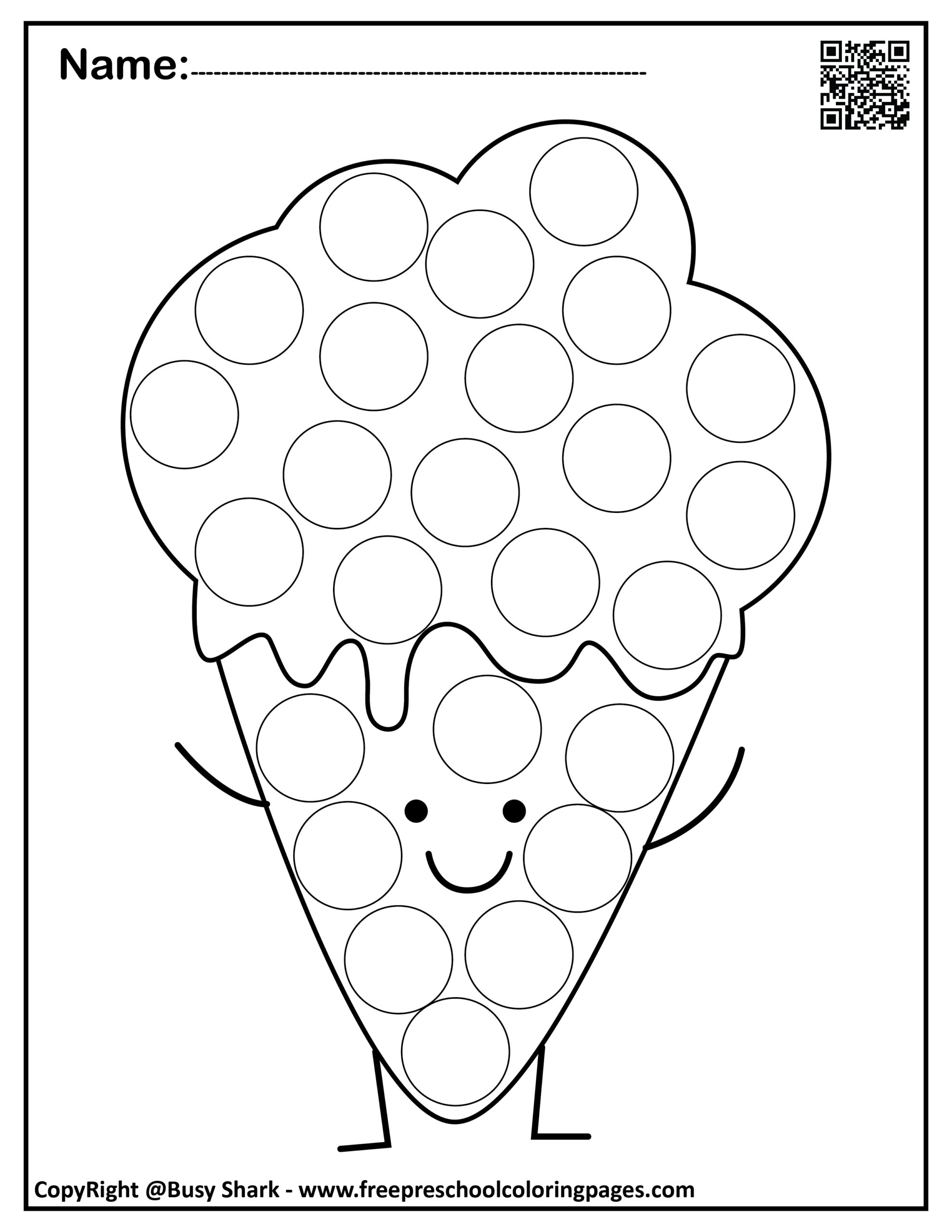Free Printable Dot Pages