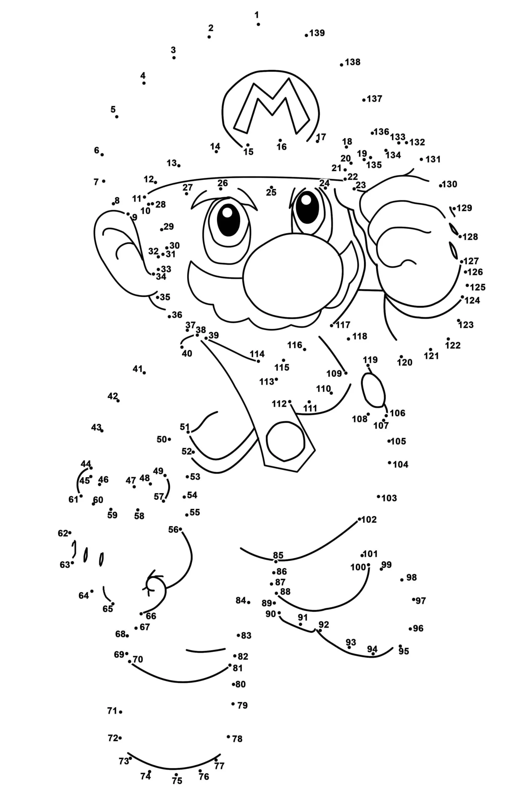 Printable Dot To Dot Worksheets