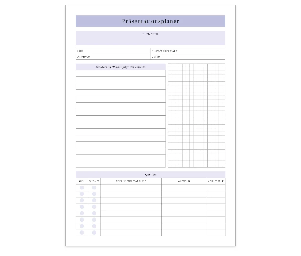 Downloads Studienplaner 25 26 kostenfrei 