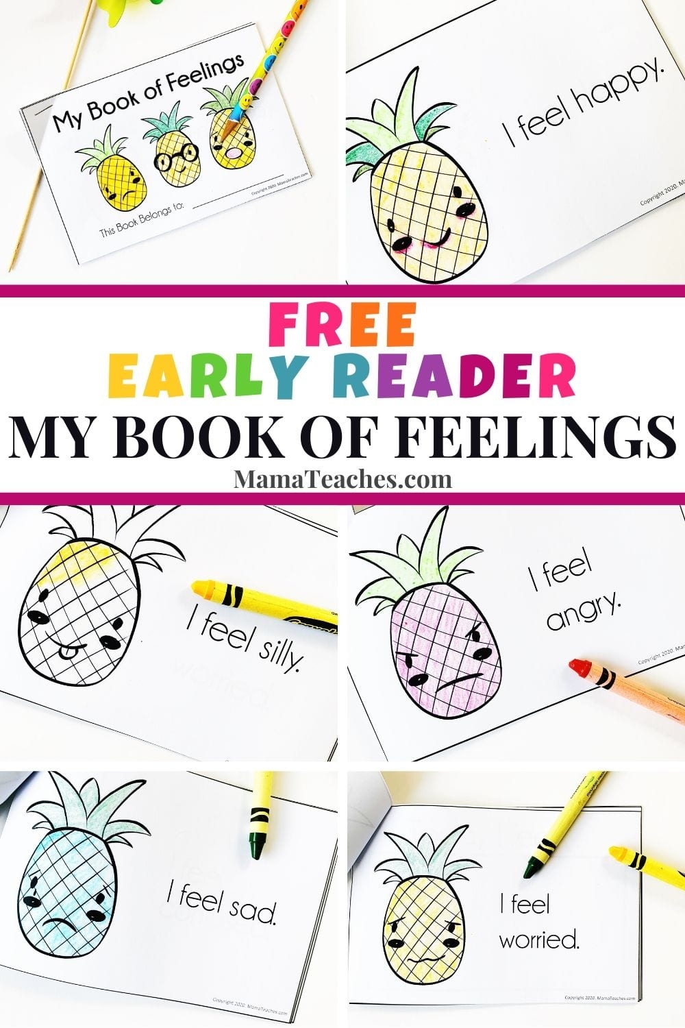 My Feelings Book Printable