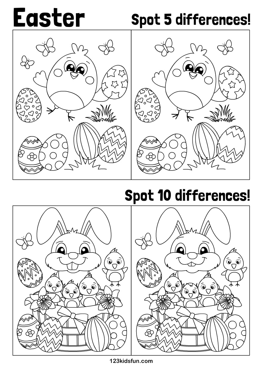 Printable Easter Worksheets Pdf