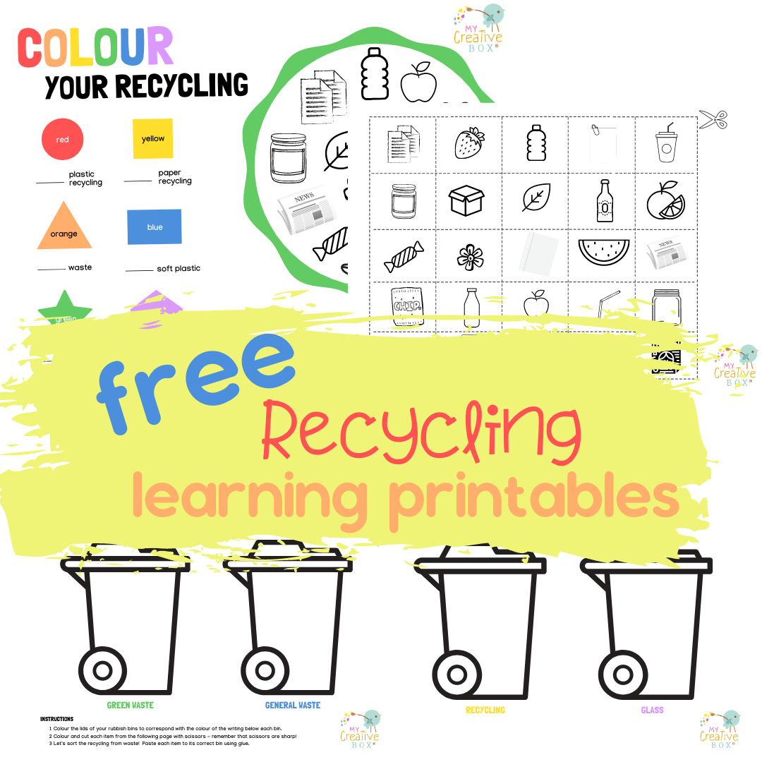 Free Recycling Printables For Kids