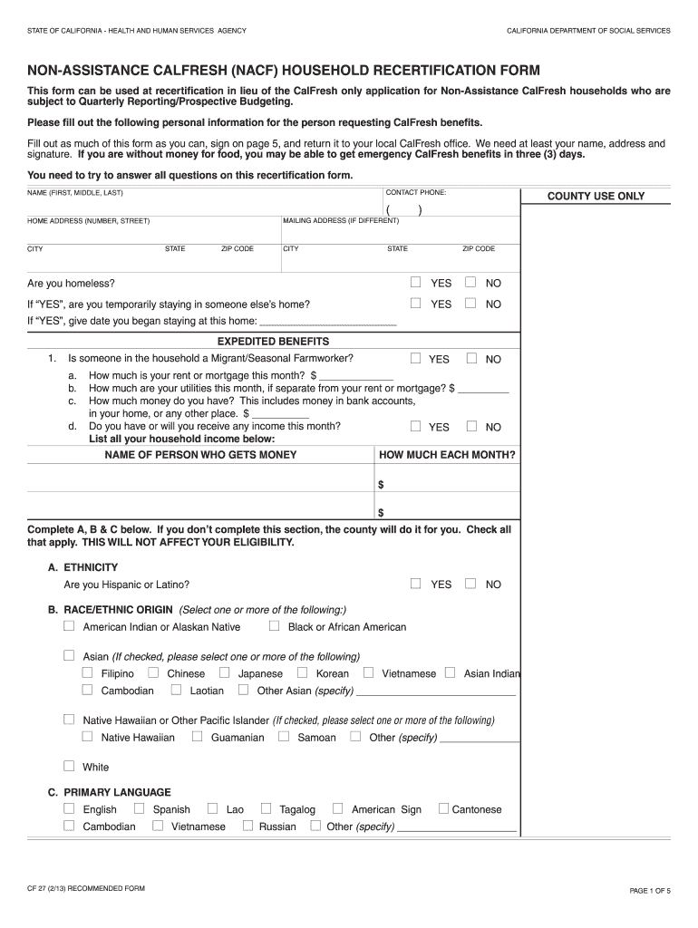 Ebt Recertification Online Fill Out amp Sign Online DocHub