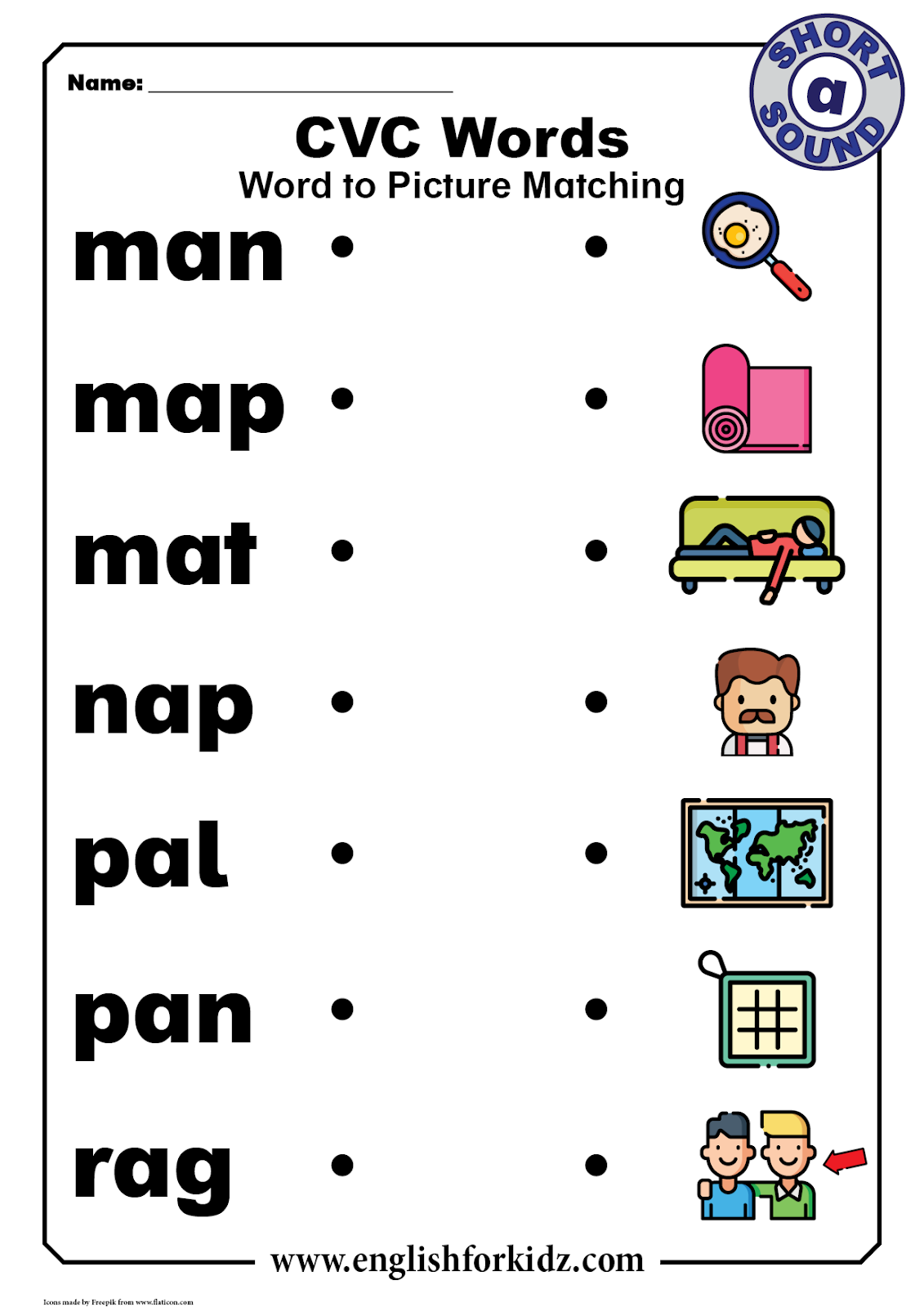 Cvc Words Worksheets Pdf Free Printable