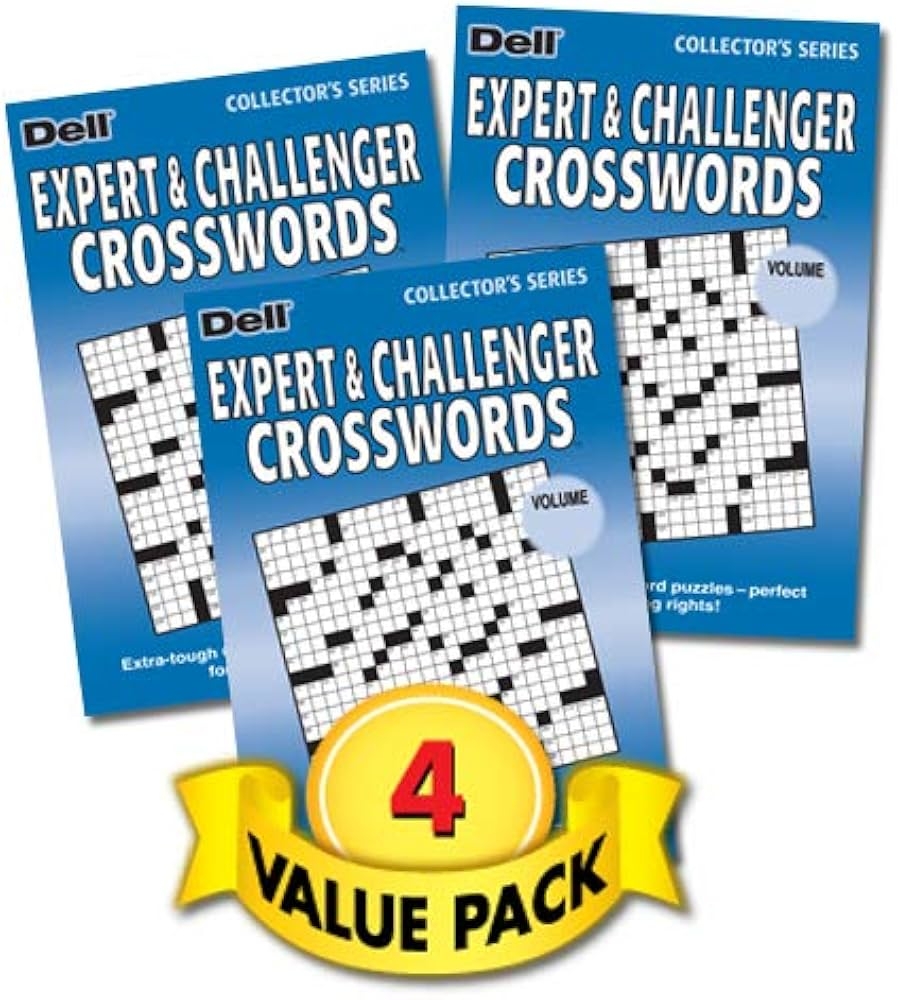 Expert amp Challenger Crosswords Puzzles For Teens Adults amp Seniors 