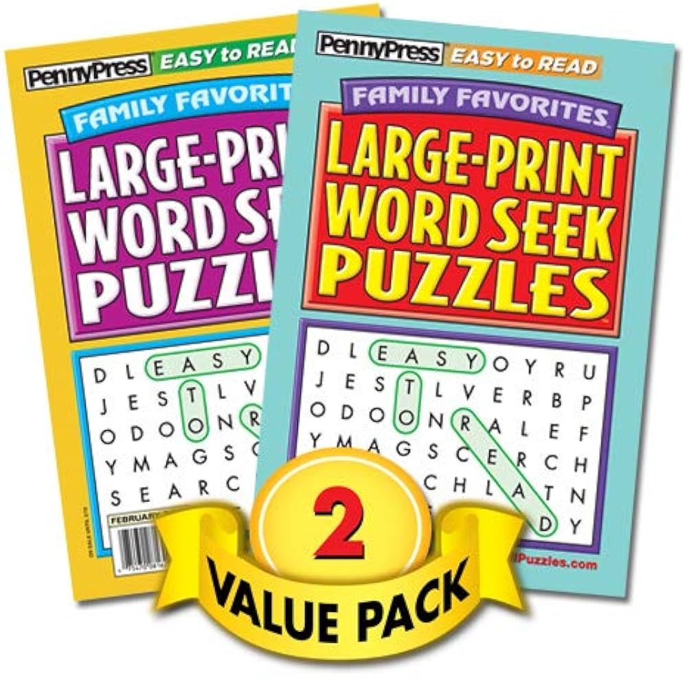 Penny Press Printable Puzzles