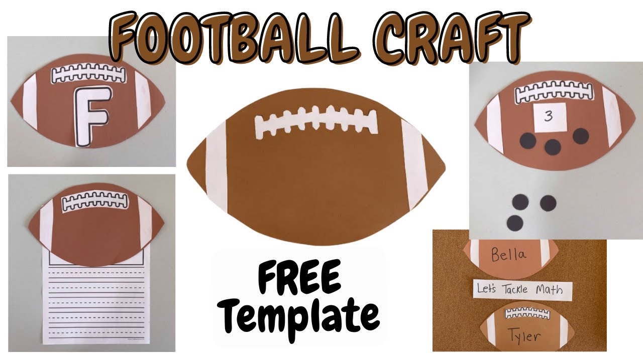 Free Printable Football Templates