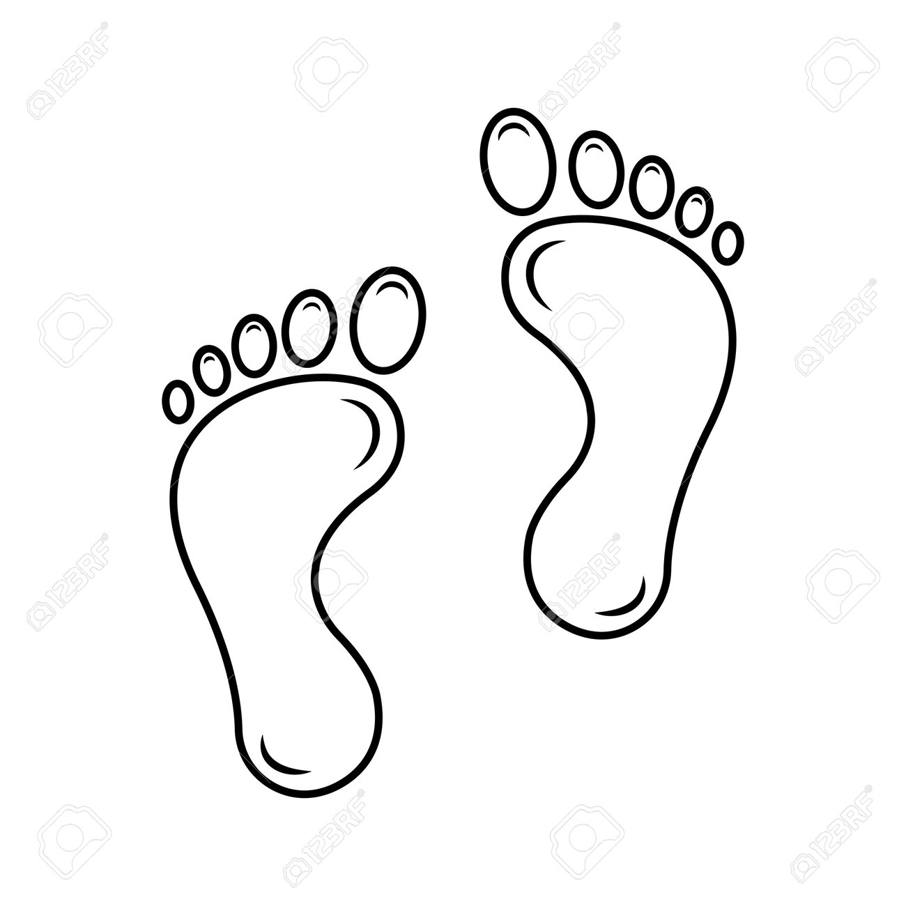 Foot Template Printable