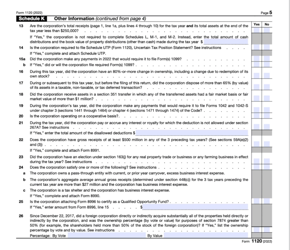 Form 1120 Facts And Filing It With The IRS OnPay