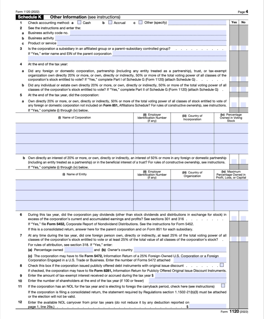 Form 1120 Facts And Filing It With The IRS OnPay