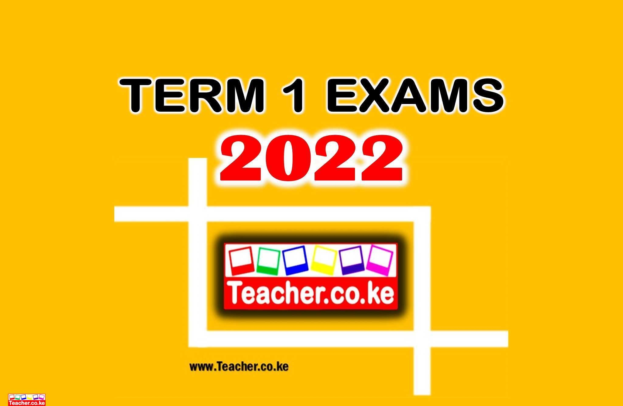 Form 3 Term 1 Opener Exams 2022 Teacher co ke
