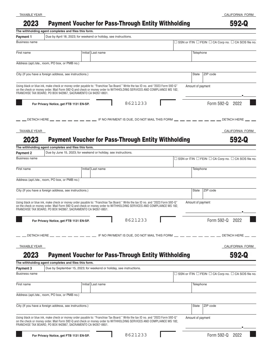 Form 592 Instructions 2024