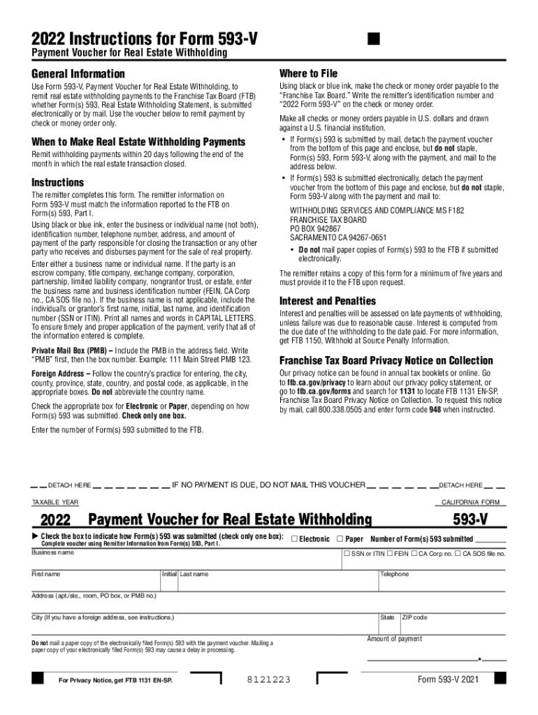 Form 593 Fill Out amp Sign Online DocHub
