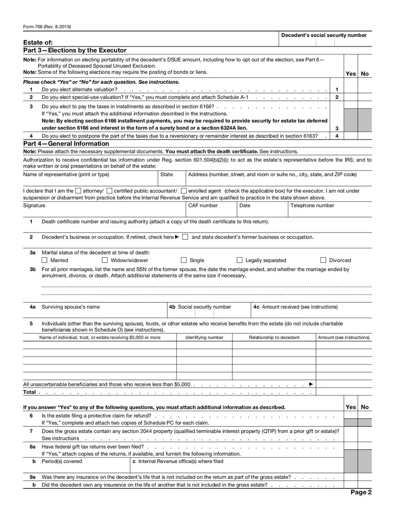 Form 706 Fill And Sign Online With Lumin