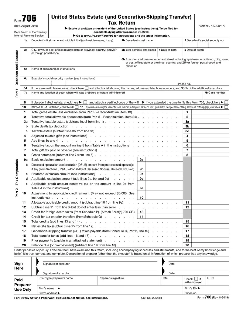 Form 706 Fill And Sign Online With Lumin