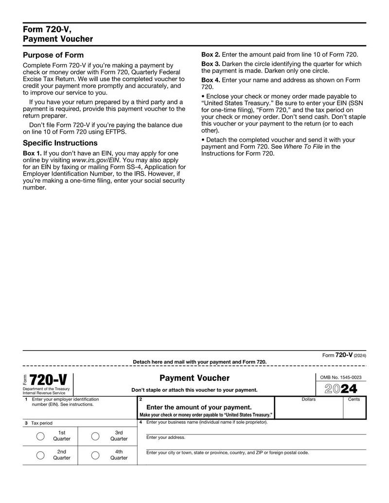 Irs Form 720 2024