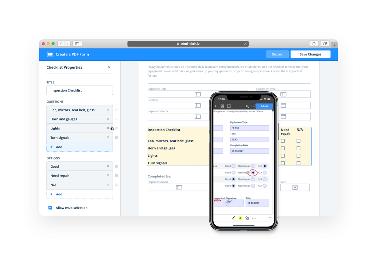 Form Builder Software Create Mobile Forms Fast