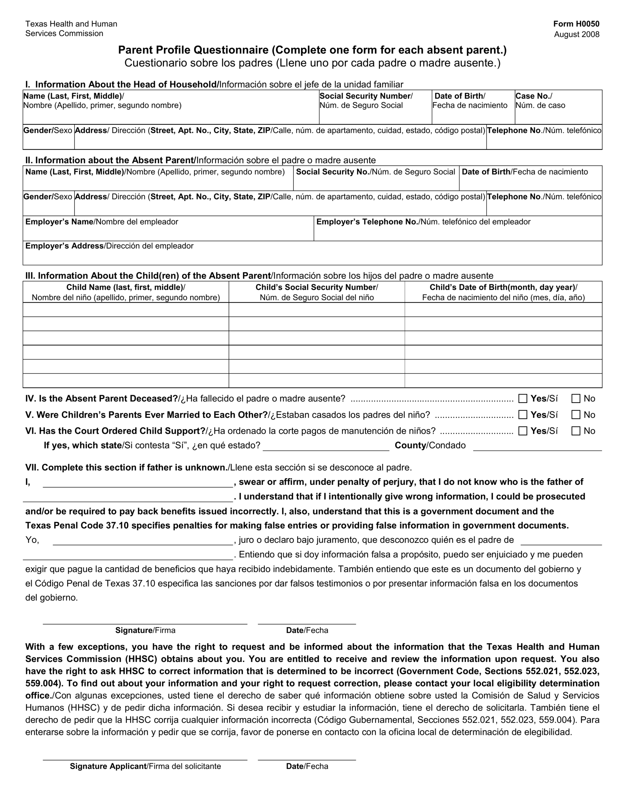 Form H0050 2024 2025 Fill Official Forms Online PDF Guru