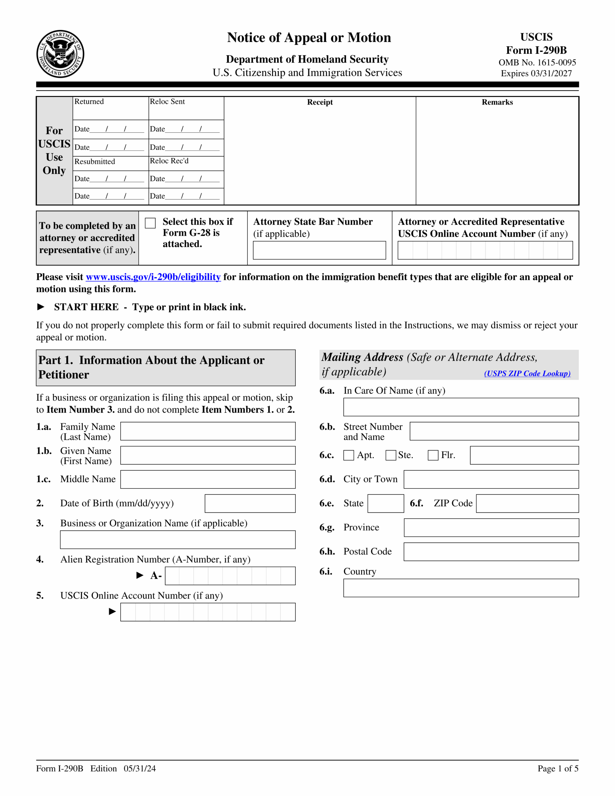 Where To Mail Form N 600