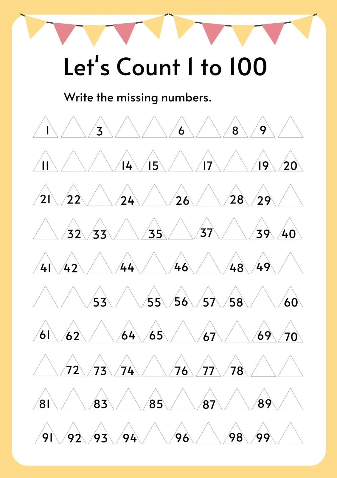 Printable Worksheets For First Grade Math