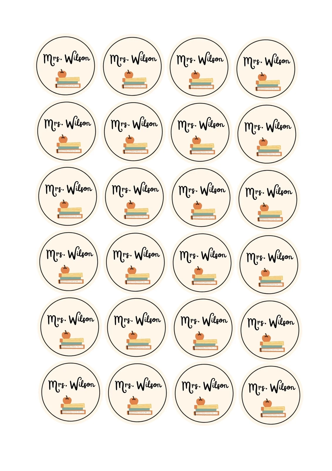Printable Sticker Templates