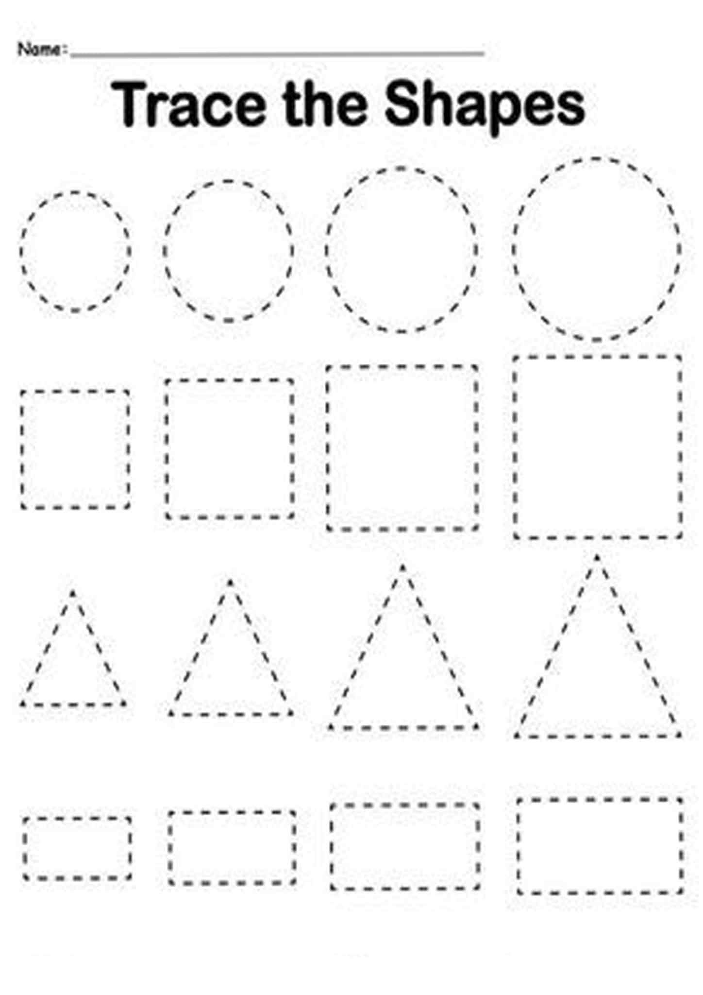 Free Printable Tracing Lines Worksheet Fun