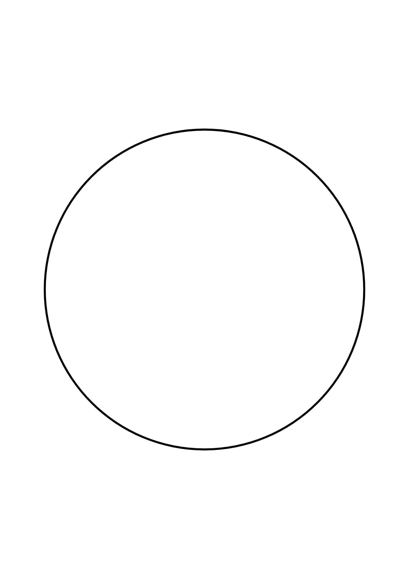 12 Inch Circle Template Printable