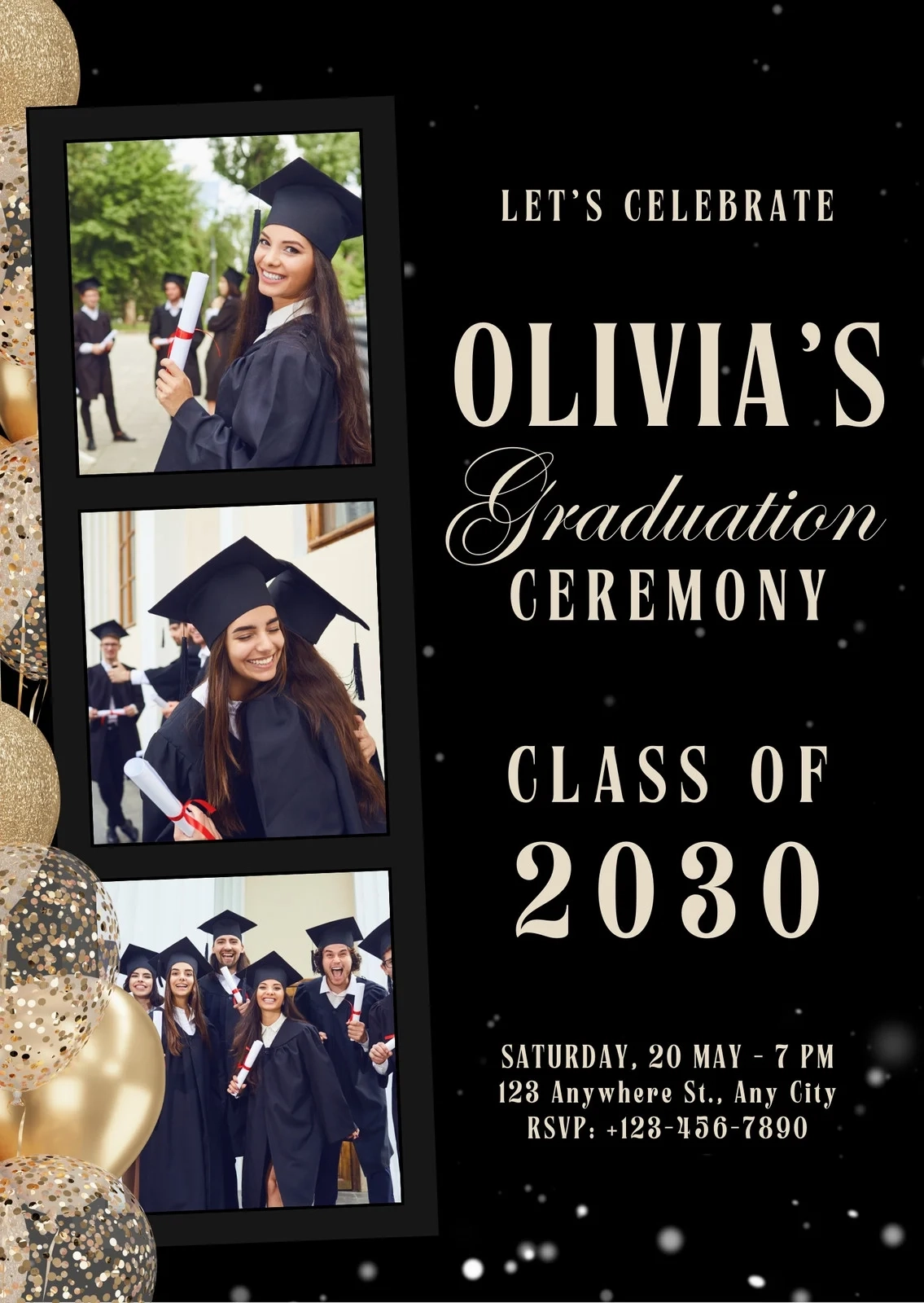 Free Printable Graduation Announcement Templates