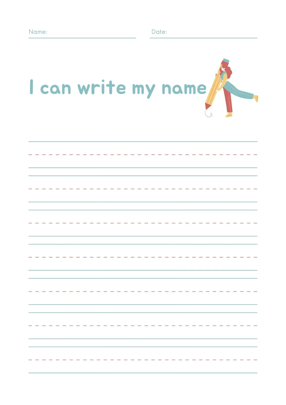 Writing Worksheets Printable