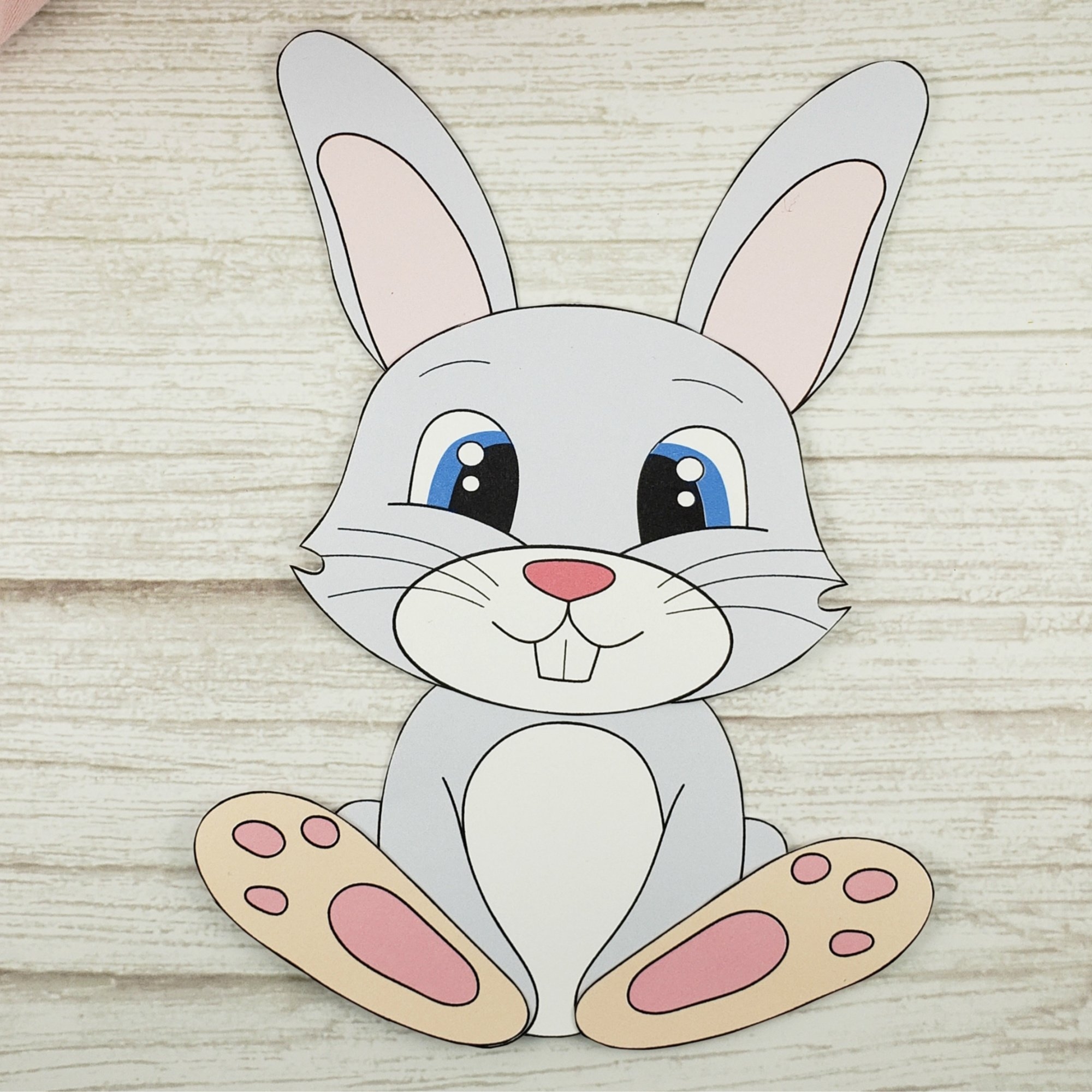 Printable Bunny Template