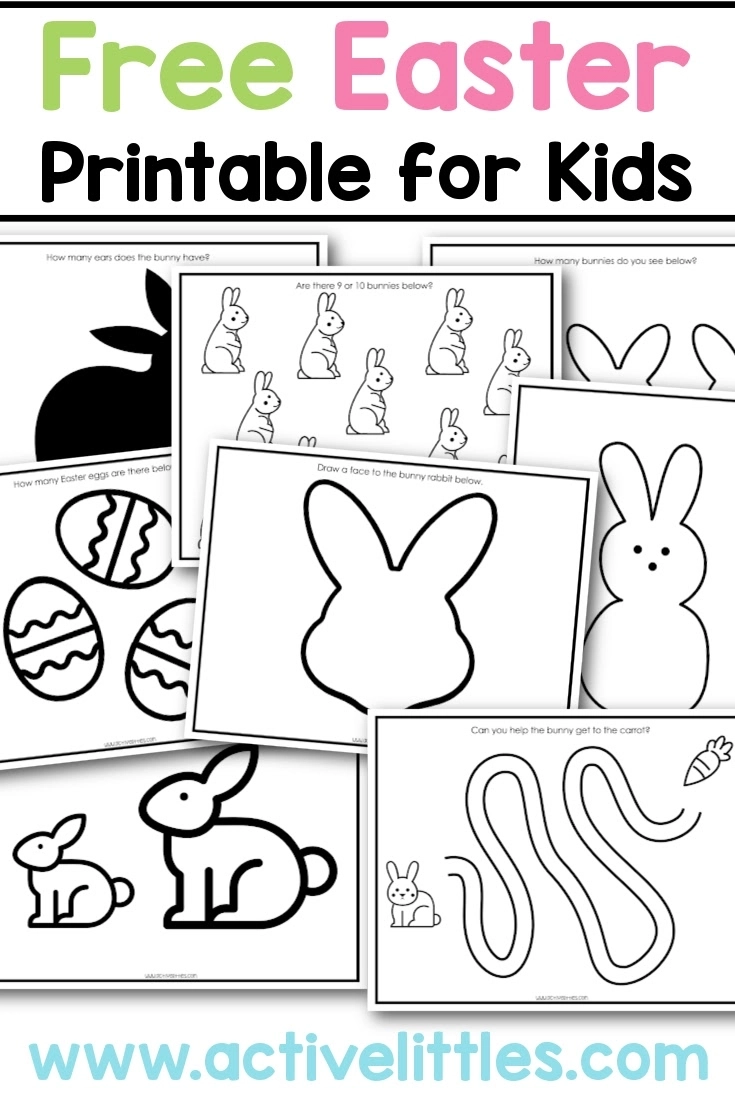 Easter Worksheets For Kids Printable Free