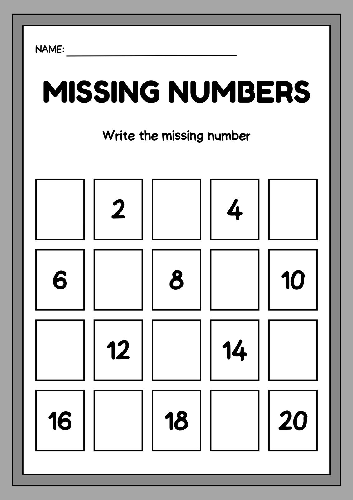 Worksheet Free Printables For Kindergarten