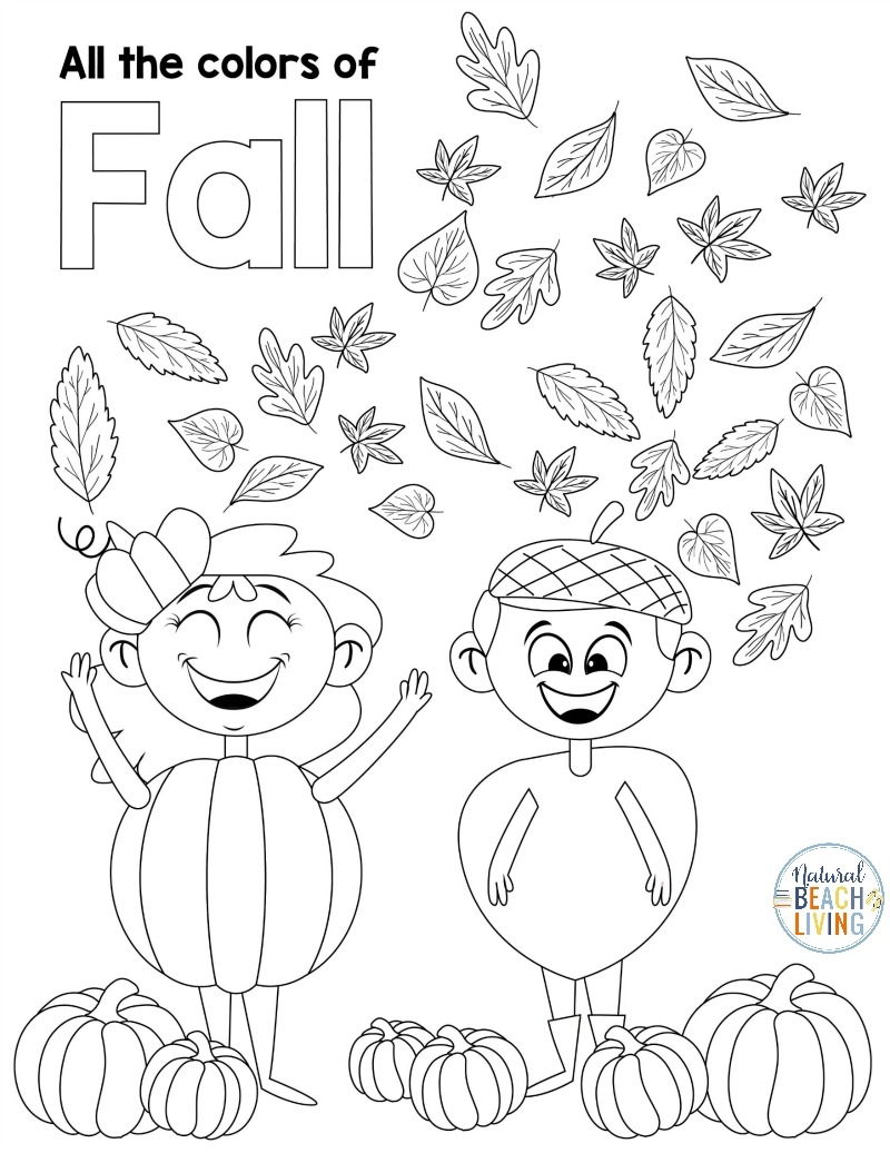 Fall Printable Activity Sheets