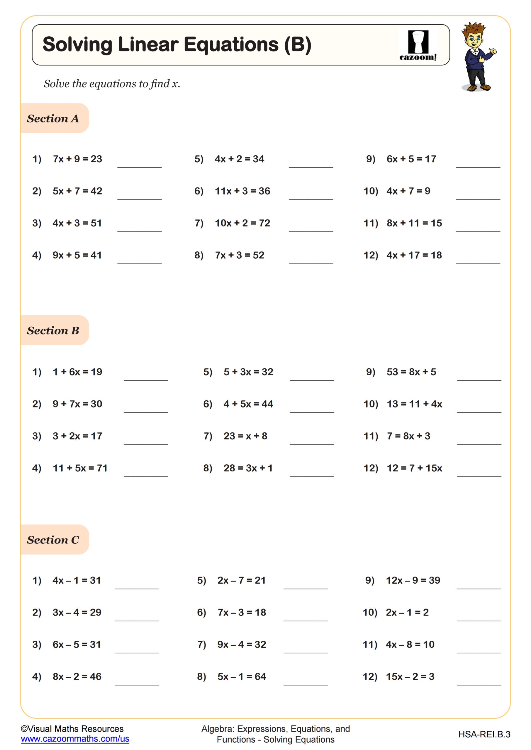 Free Free High School Algebra Worksheet Download Free Free High 