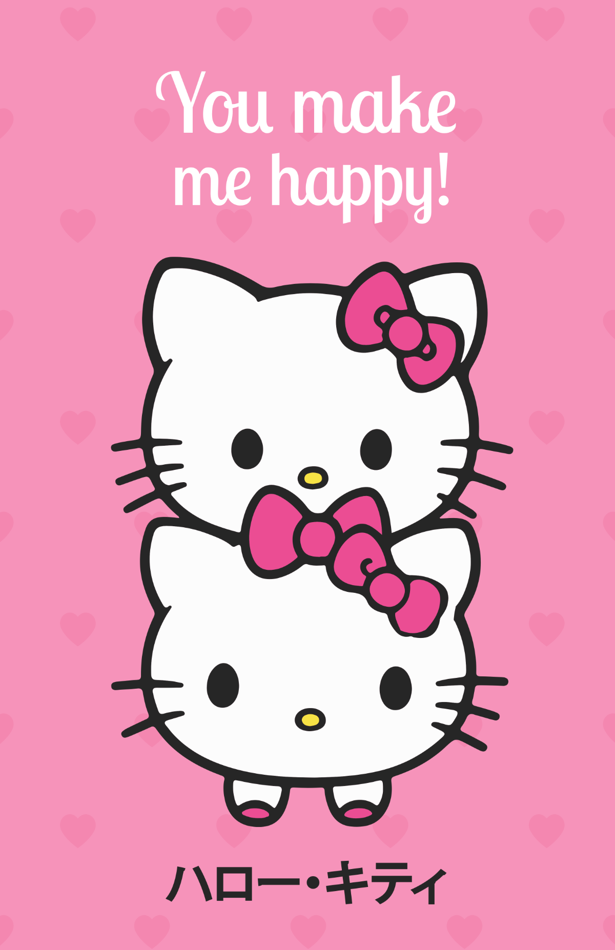 Free Hello Kitty Poster Templates Editable And Printable