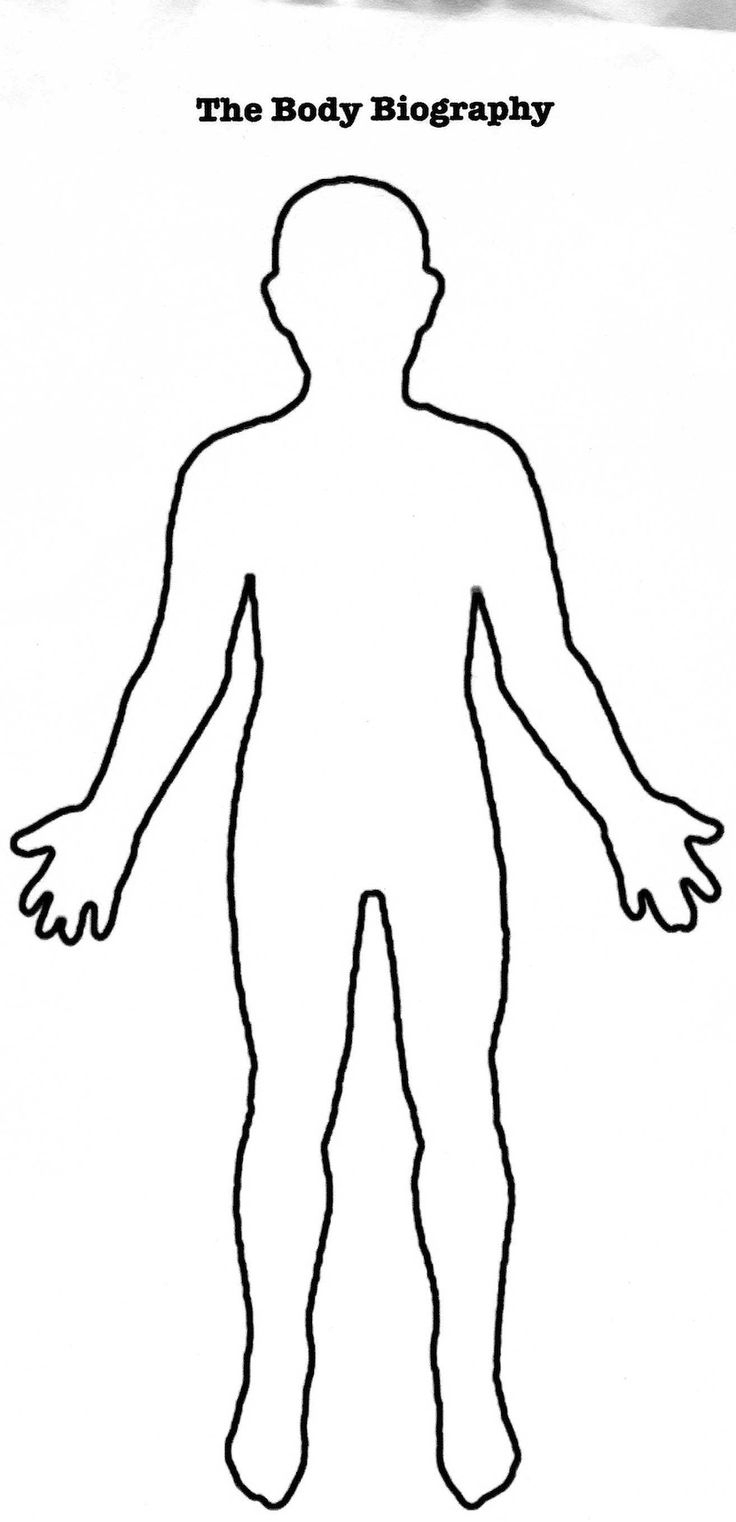 Person Printable Template