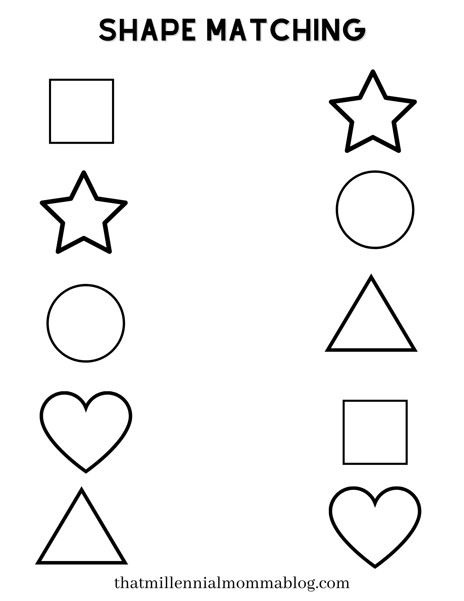 Free Preschool Holiday Printables That Millennial Momma 