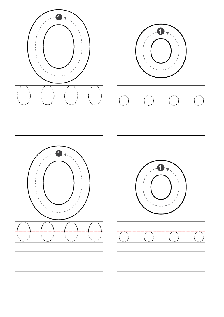 Free Printable Letter O Worksheets